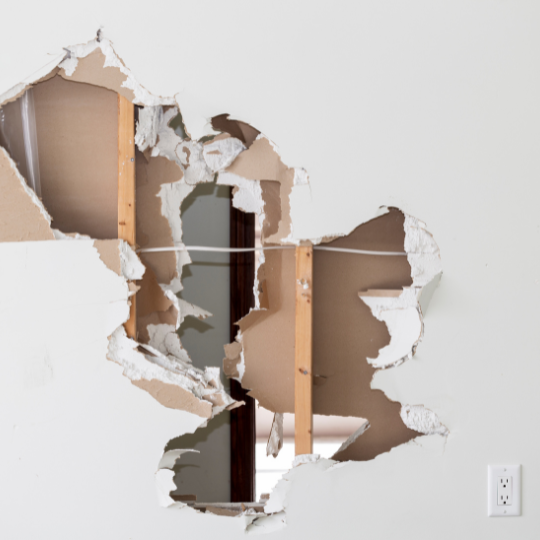 Austin TX drywall holes repair handyman